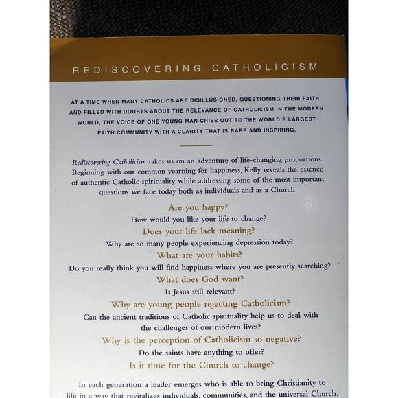 Rediscovering Catholicism by Matthew Kelly Soft Cover - Picture 3 of 8